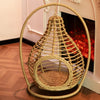 Hanging Rattan Pet Basket Bed for Pets Up to 22 lb