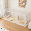 Indoor Pet Playpen with Door and Top