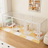 Indoor Pet Playpen with Door and Top