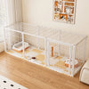 Indoor Pet Playpen with Door and Top