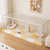 Indoor Pet Playpen with Door and Top