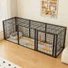Indoor Pet Playpen with Door and Top