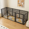 Indoor Pet Playpen with Door and Top