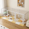 Indoor Pet Playpen with Door and Top