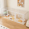 Indoor Pet Playpen with Door and Top
