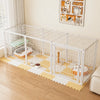 Indoor Pet Playpen with Door and Top