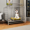 Heavy-Duty Iron Dog Crate with Bottom Tray