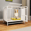 Heavy-Duty Iron Dog Crate with Bottom Tray