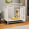 Heavy-Duty Iron Dog Crate with Bottom Tray
