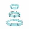 Faux Leather Dog & Cat Collar with Jewel Detail