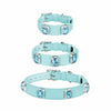 Faux Leather Dog & Cat Collar with Jewel Detail