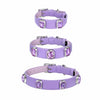Faux Leather Dog & Cat Collar with Jewel Detail