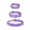 Faux Leather Dog & Cat Collar with Jewel Detail