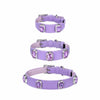 Faux Leather Dog & Cat Collar with Jewel Detail