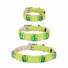 Faux Leather Dog & Cat Collar with Jewel Detail