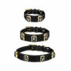 Faux Leather Dog & Cat Collar with Jewel Detail