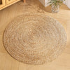 Round Woven Cattail Grass Cat Scratcher Mat