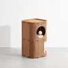 Multi-Level Cat Tree with Enclosed House and Scratching Surface