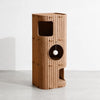 Multi-Level Cat Tree with Enclosed House and Scratching Surface