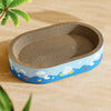 Kraft Paper Cat Scratcher Lounge for Scratching and Resting