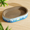 Kraft Paper Cat Scratcher Lounge for Scratching and Resting