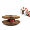 Foldable Accordion Cat Scratcher Toy with Bell