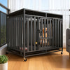 Heavy-Duty Indoor Metal Dog Crate