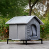 Enclosed Outdoor Pet Shelter for Cats and Dogs