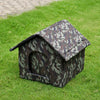 Enclosed Outdoor Pet Shelter for Cats and Dogs