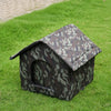 Enclosed Outdoor Pet Shelter for Cats and Dogs