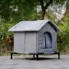 Enclosed Outdoor Pet Shelter for Cats and Dogs