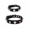 Rhinestone Faux Leather Pet Collar for Small Dogs & Cats