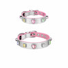 Rhinestone Faux Leather Pet Collar for Small Dogs & Cats