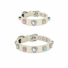 Rhinestone Faux Leather Pet Collar for Small Dogs & Cats