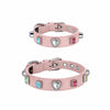 Rhinestone Faux Leather Pet Collar for Small Dogs & Cats