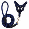 Adjustable Nylon Dog Harness and Leash Set for Everyday Walks