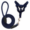Adjustable Nylon Dog Harness and Leash Set for Everyday Walks