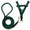 Adjustable Nylon Dog Harness and Leash Set for Everyday Walks