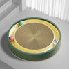 Round Cardboard Cat Scratcher & Lounge with Play Balls