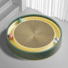 Round Cardboard Cat Scratcher & Lounge with Play Balls