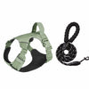 Lightweight Adjustable Nylon Dog Harness with Leash