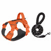 Lightweight Adjustable Nylon Dog Harness with Leash