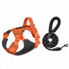 Lightweight Adjustable Nylon Dog Harness with Leash
