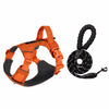 Lightweight Adjustable Nylon Dog Harness with Leash