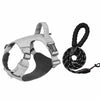 Lightweight Adjustable Nylon Dog Harness with Leash