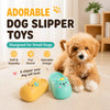 Latex Squeaky Slipper Toy for Small to Medium Dogs