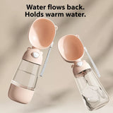 Portable Dog Water Bottle for Walks and Travel