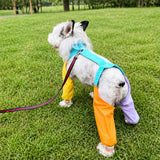 Four-Leg Dog Jumpsuit for Outdoor Wear
