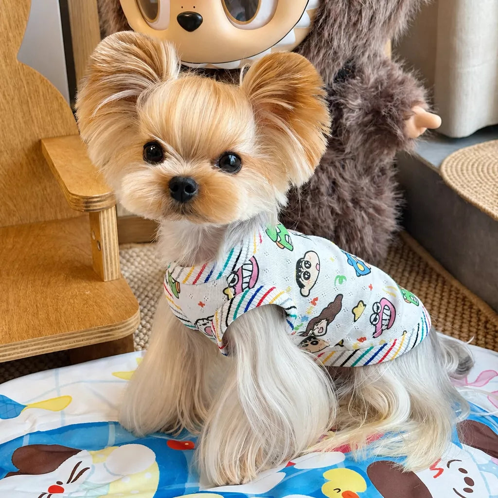 Cotton Pet Vest for Small Dogs