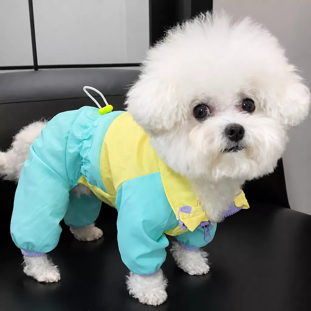 Four-Legged Dog Coat for Outdoor Wear